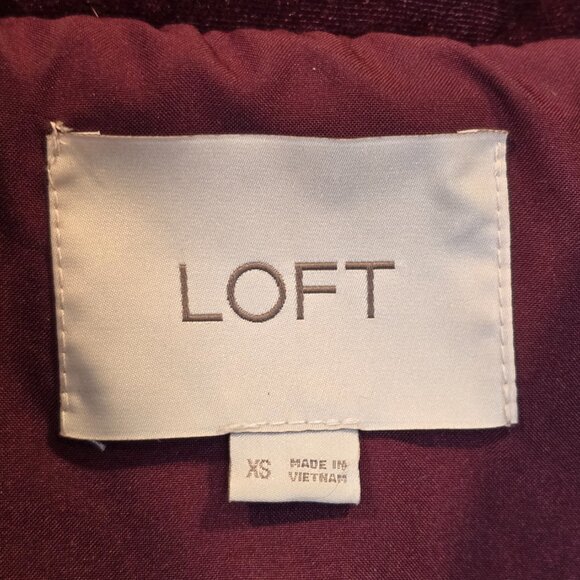 Ann Taylor LOFT Blazer Velvet Velour Womens Extra Small Pink - Picture 6 of 10